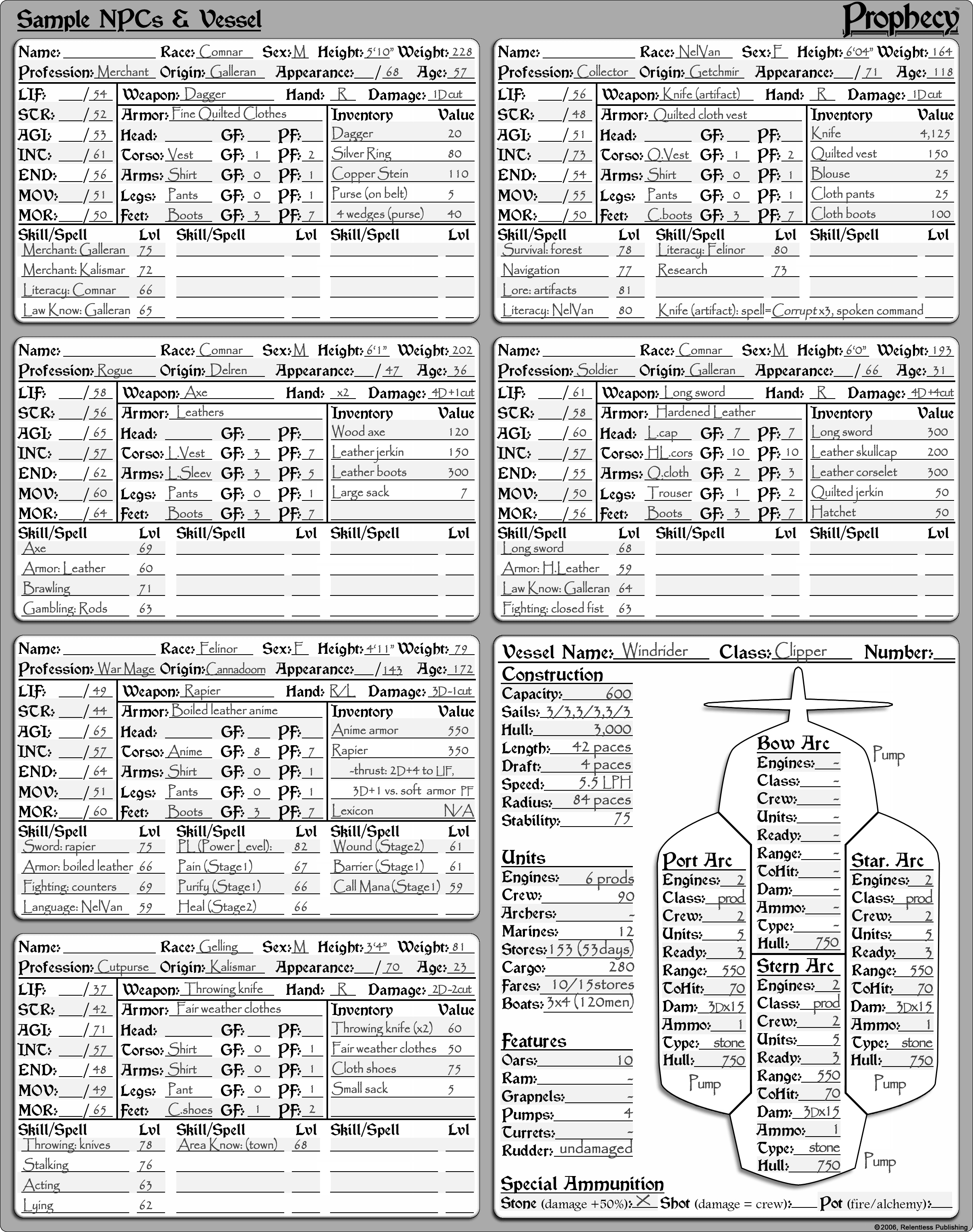 charts tables skills tracking sheet